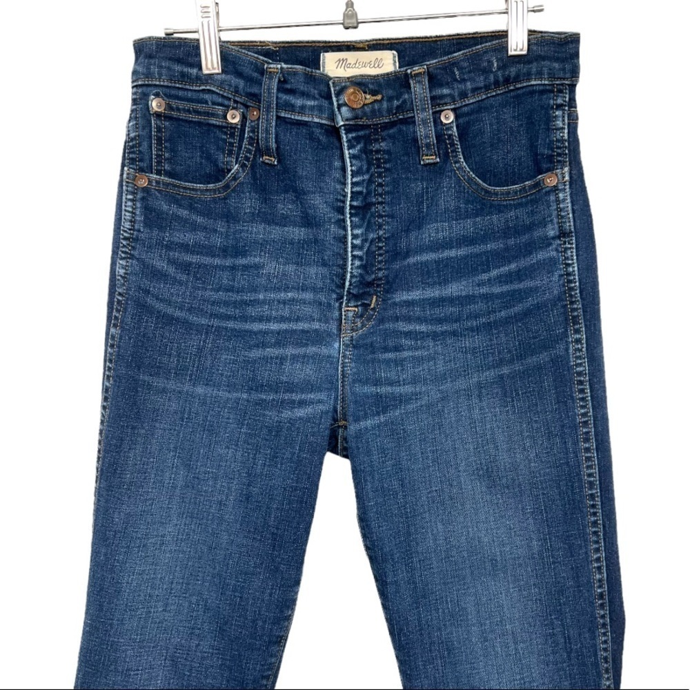 Madewell 10” High Rise Skinny Denim Jeans - Picture 6 of 15